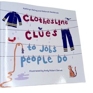 Clothesline Clues to Jobs People Do kids Book